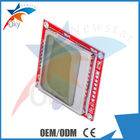 Arduino를 위한 백색 역광선 빨간 PCB를 가진 노키아 5110 LCD 단위 Arduino 감지기 단위