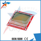 Arduino를 위한 백색 역광선 빨간 PCB를 가진 노키아 5110 LCD 단위 Arduino 감지기 단위