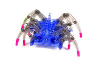 아이를 위한 파란 지적인 거미 로봇 DIY 교육 장난감