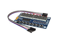 0.24A 디지털 방식으로 LED 관 Arduino 발달 널 TM1638 8 조금 발광 다이오드 표시 단위