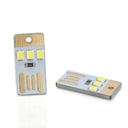 USB 야영을 위한 휴대용 밤 빛 단위 0.2 화소 피치 소형 Keychain 3 LED