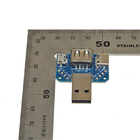 다수 USB 접합기 여성 4P 유형에 마이크로 USB 널 남성 C USB 변환기