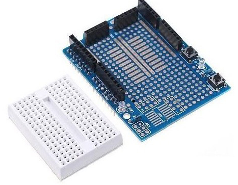 소형 회로 조립판을 가진 Arduino를 위한 ProtoShield 시제품 방패