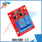 Arduino를 위한 8cm x 8cm x 5cm 빨강 널, 5V/12V 2 채널 릴레이 모듈