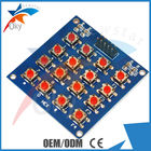 Arduino를 위한 16의 키보드 PCB 4 x 4 LED 점 행렬 단위, MCU/AVR/팔 단추 스위치 패널판