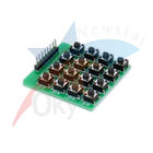 8 Pin 16 키보드 PCB 4 x Arduino MCU/AVR/팔을 위한 4 점 행렬 단위