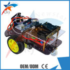 DIY 2WD 똑똑한 장난감 Arduino 차 로봇 포좌 HC - SR04 초음파 지적인 차