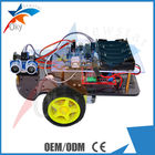 DIY 2WD 똑똑한 장난감 Arduino 차 로봇 포좌 HC - SR04 초음파 지적인 차