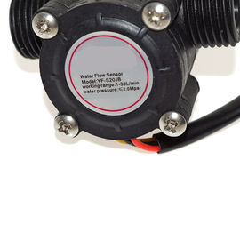 1/2” 홀 효과 유량계 통제 물 교류 감지기 물 YF-S201 DC4.5 5V-24V