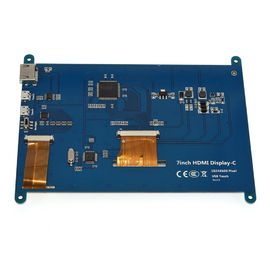 케이블 LCD 디스플레이를 가진 7개 인치 1024년 x 600 HDMI 전기 용량 터치스크린 W/HDMI