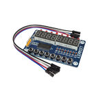공장 판매 대리점 DC 12V 8 비트 디지털 방식으로 LED 관 Arduino 감지기 단위 8 비트 TM1638 단위 열쇠 전시