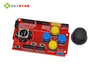 전자 로봇 공학 프로젝트를 위한 빨간 게임 조이스틱 방패 V1.A 확장 Arduino 제어기 보드