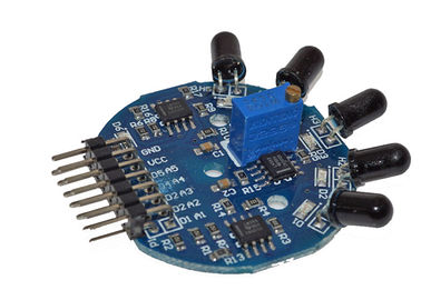 5대의 채널 화염 Arduino 감지기 단위에 의하여 출력되는 아날로그와 디지털 방식으로 감지기
