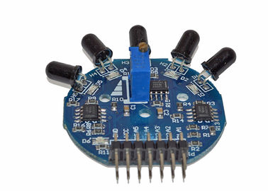 5대의 채널 화염 Arduino 감지기 단위에 의하여 출력되는 아날로그와 디지털 방식으로 감지기