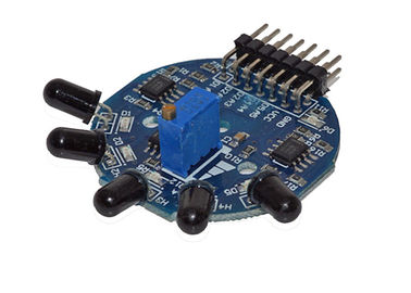 5대의 채널 화염 Arduino 감지기 단위에 의하여 출력되는 아날로그와 디지털 방식으로 감지기