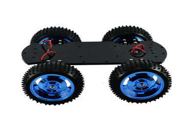 4WD 전부 - 모터 똑똑한 차 포좌 높은 토크 120mAh 현재를 금속을 붙이십시오