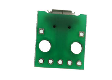 납땜 어댑터 보드를 가진 여성 소켓 B 유형을 담그는 2.54mm Pin Arduino 감지기 단위 마이크로 USB