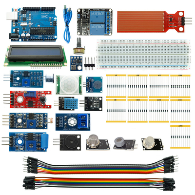 Arduino Uno R3 시동기 장비 1602 전시 Solderless 밀가루 반죽대 시동기 장비