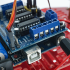 HC-SR04 전기 로봇 다음 경량 Arduino 시동기 장비 2WD DIY 목표