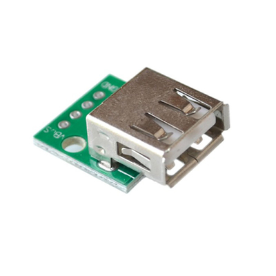 2.54 밀리미터 하락 어댑터 암놈 커넥터 PCB 변환기 보드에 대한 USB