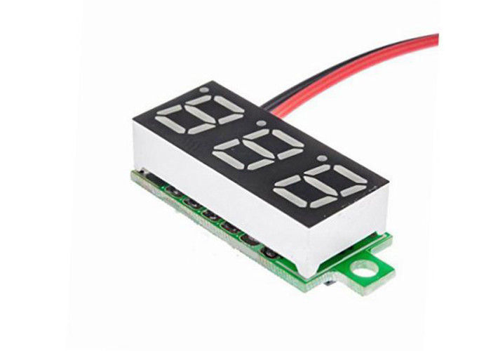 소형 0.28" DC 2.5-30V Arduino 감지기 단위 디지털 방식으로 전압계 LED 전압