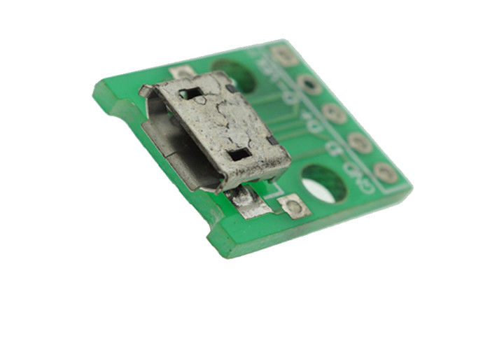 납땜 어댑터 보드를 가진 여성 소켓 B 유형을 담그는 2.54mm Pin Arduino 감지기 단위 마이크로 USB