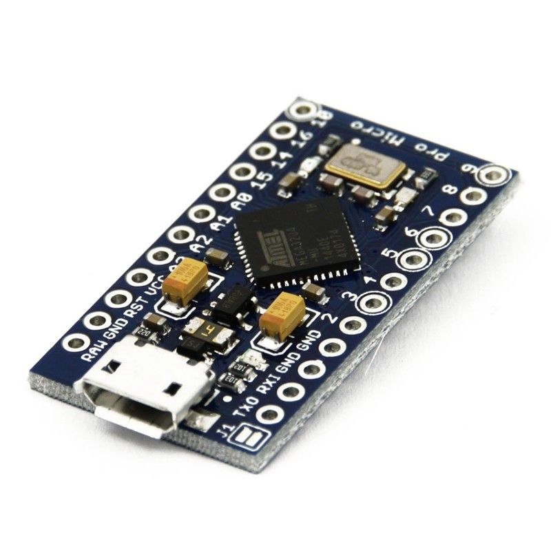 2KB SRAM Arduino 제어기 보드 32U4 새로운 직업적인 마이크로 소형 5V 16MHz Quarzoszillator
