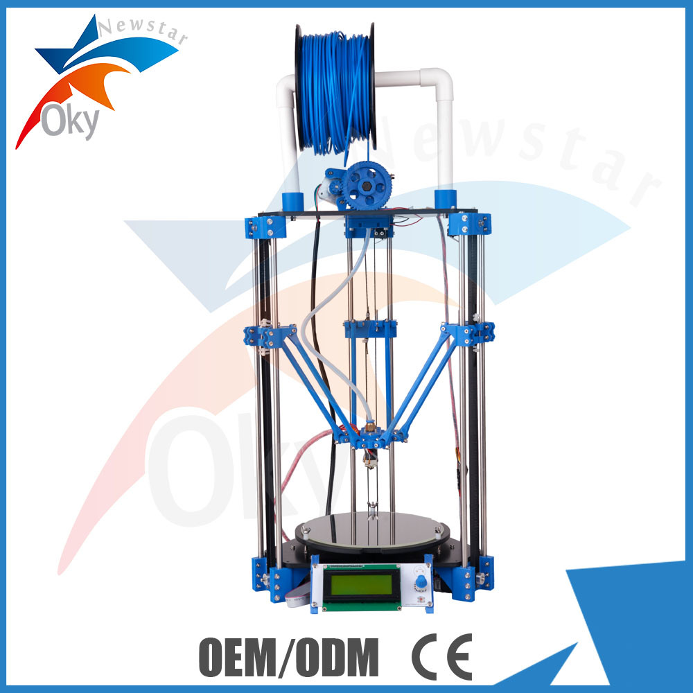 탁상용 3D 인쇄 기계 DIY 로스토크 소형 직업적인 Replicator 기계 장비