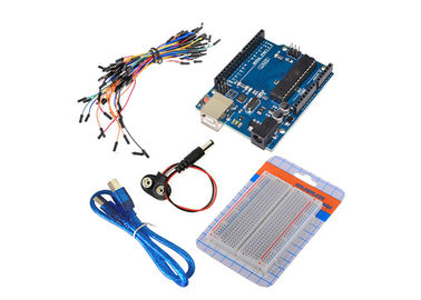 건전지 전자 학습 프로젝트를 위한 황급한 밀가루 반죽대 Arduino Uno R3 시동기 장비